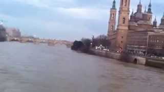 El río Ebro a su paso por Zaragoza