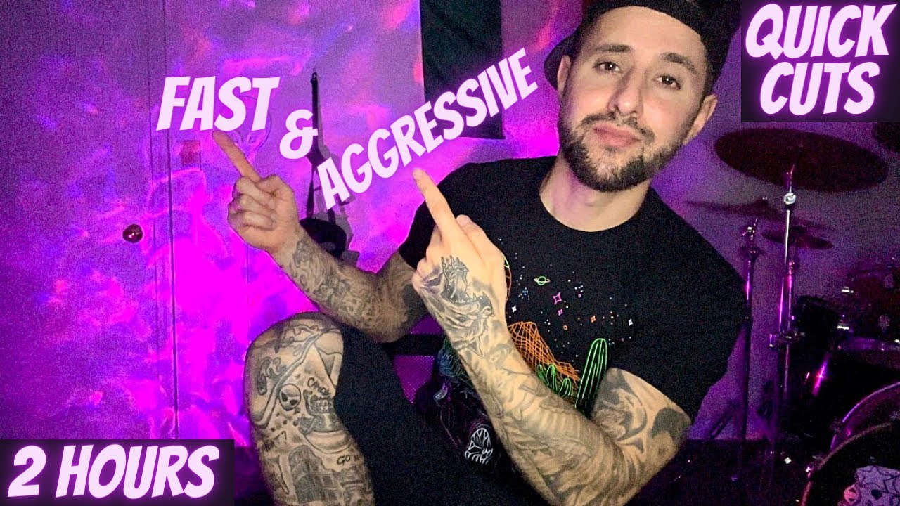 ASMR | 2 Hours Of Fast & Aggressive Random and Unpredictable Triggers. (Quick Cut) Compilation