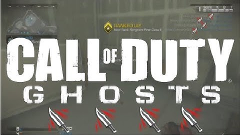 FIRST RECORDED GHOSTS QUAD THROWING KNIFE FEED WHILE INFECTED?!?!