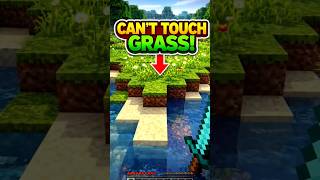 “I Can’t Touch Grass… 😳 (Minecraft Challenge)”