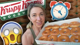 THE DOZEN KRISPY KREME DONUT CHALLENGE