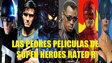 ¿Cuál es la película de superhéroes peor valorada?