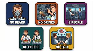 What Pilots Are Strictly PROHIBITED From Doing During Flight Time