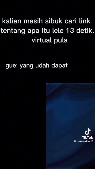Yang lagi viral | Apa itu lele 13 detik ?#