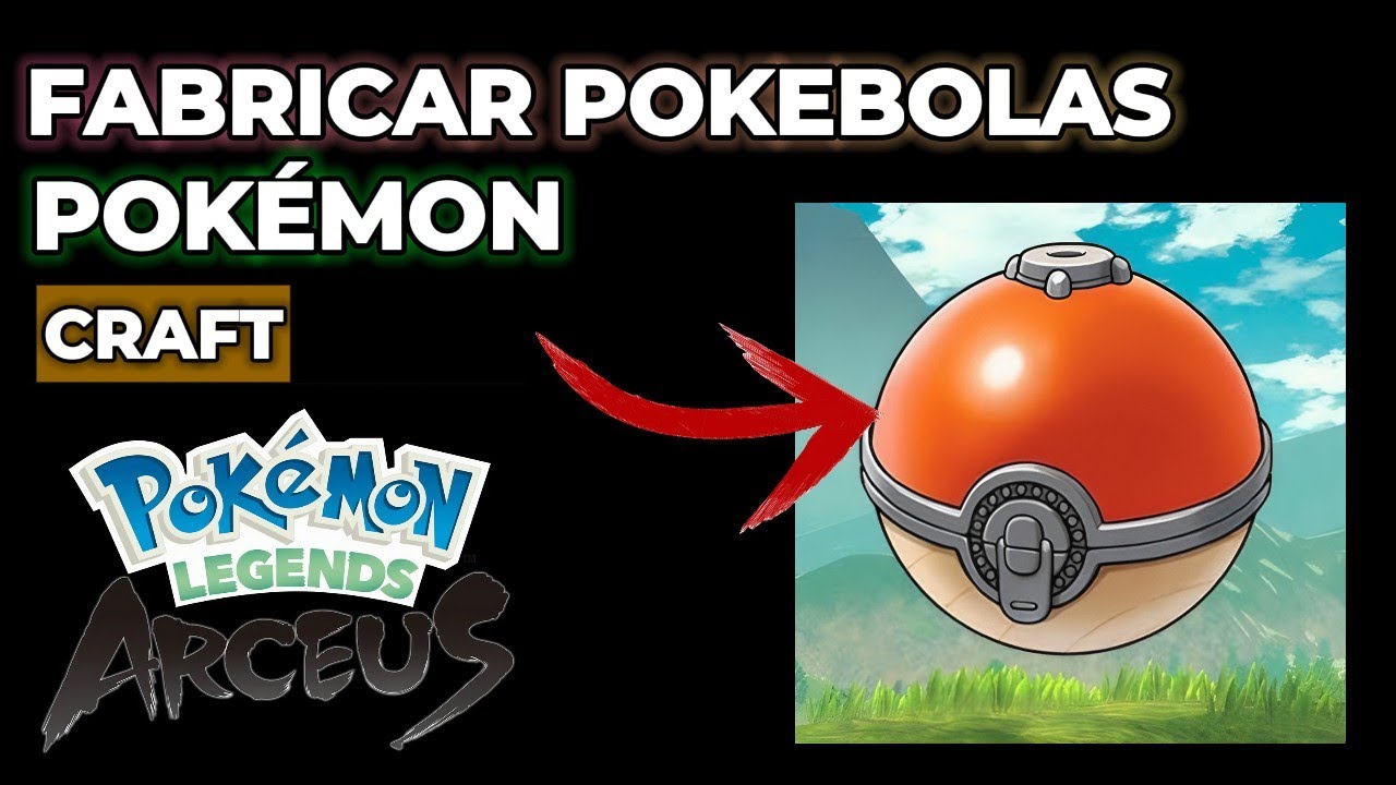 Как создать покеболы в Pokémon Legends Arceus