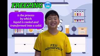 Changes of Matter, Melting and Freezing (Performance Task # 1 in Science 3)