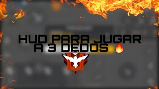 EL MEJOR HUD PARA JUGAR A TRES DEDOS⚠🔥