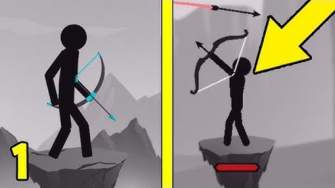 Stickarchery Master - Gameplay Walkthrough Part 1 - Archer (iOS, Android)