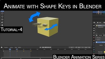 How to Animate with Shape Keys in Blender | Animation Making for Beginners | Tutorial 4 | HDsheet