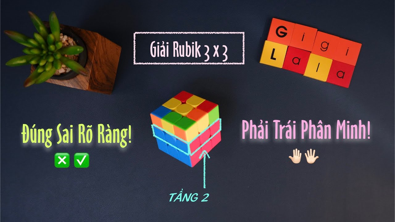 lotsa slots mod apk CÁCH GIẢI RUBIK 3X3X3 (TẦNG 2): DỄ NHƯ ĂN BÁNH PHẢI TRÁI PHÂN MINH - ĐÚNG SAI RÕ RÀNG