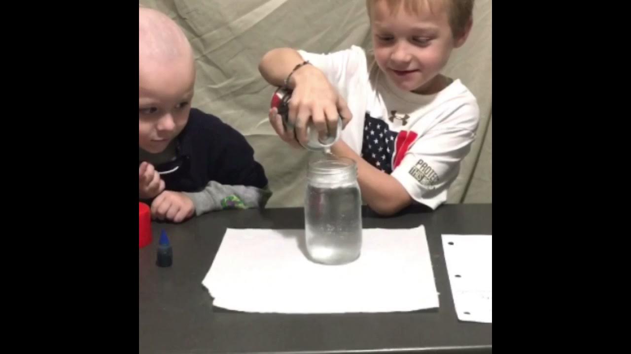 How do clouds make rain? Science experiment YouTube