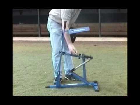 The Blue Flame Ultimate Pitching Machine - YouTube