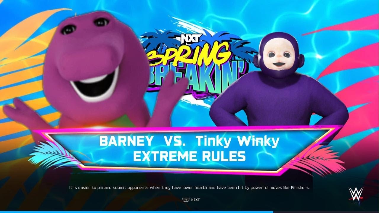Barnet VS Tinky Winky!!!!!