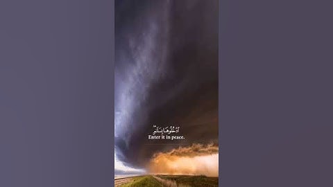 " وَأُزْلِفَتِ الْجَنَّةُ لِلْمُتَّقِينَ غَيْرَ بَعِيدٍ " تلاوة من سورة ق - حالات واتس اب #نشر#quran