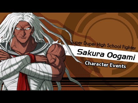 pix Danganronpa 1 Characters Sakura dangan ronpa character events sakura oogami