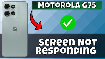 How to FIX Screen Not Responding Problem Motorola G75 #tutorial