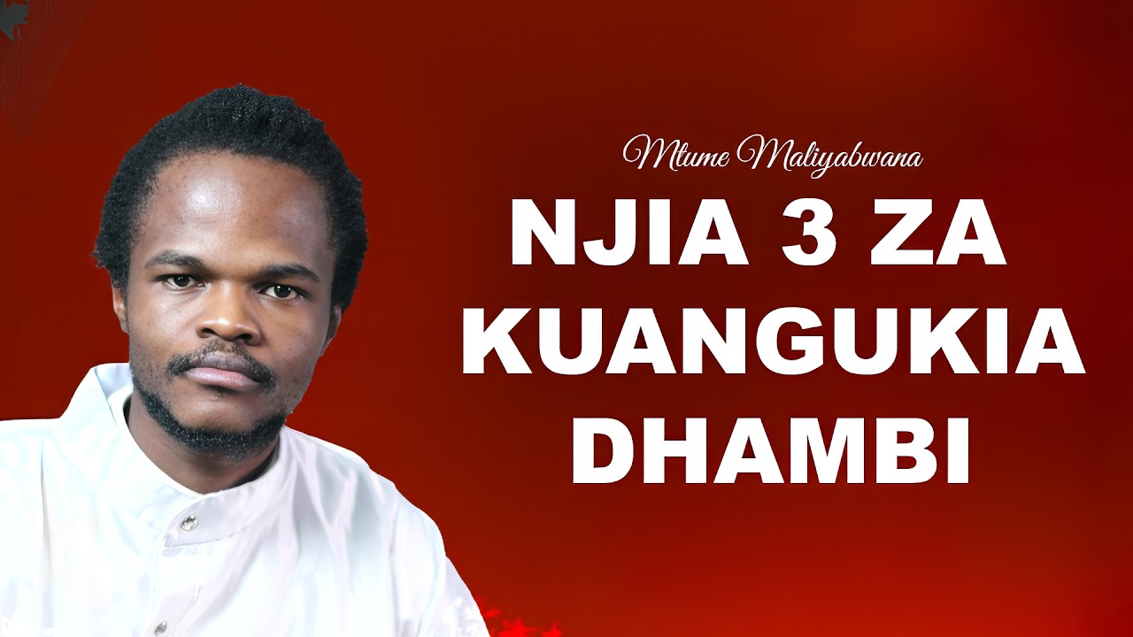 ILI USIANGUKE FANYA HIVI | MAHUBIRI YA ROHO KUTOKA KWA MTUME MALIYABWANA