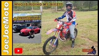 WHO IS RIDING MY BIKE???