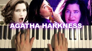 How To Play - Agatha All Along (Piano Tutorial Lesson) | Wandavision - Agatha's Theme