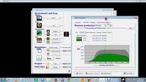 AquaCrop Simulation🔴: Tutorial | Land and Water Productivity