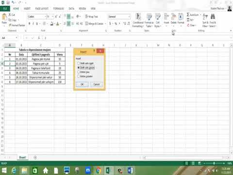 Video: Sa rreshta dhe kolona në MS Excel?