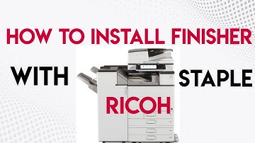 RICOH How to install finisher with Feeding & Breeze unit? IM 2500 - IM 6000 and IM C2000 - IM C6000