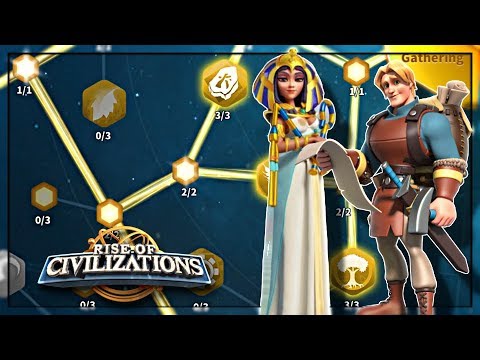 Build Amazing Gatherers | Cleopatra and Centurion | Rise of Civilizations