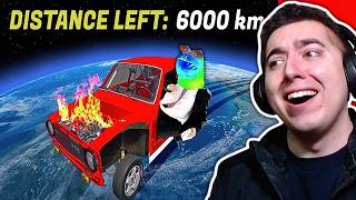 Driving 6000km in My Summer Car Reaction
