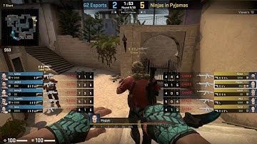 CS:GO POV Demo NiP Plopski (32/14) vs G2 (de_mirage)