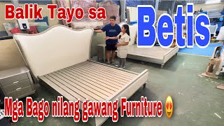 Balik tayo sa Betis check natin mga bago nilang gawang Furniture design atbp