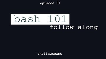 Bash Scripting 101 - A Follow Along Tutorial #StreamFail