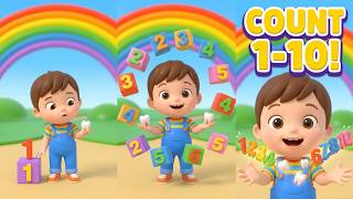 Wobbly Tooth Song | Counting Song for Kids - Learn to Count 1-10