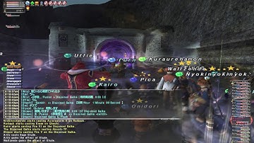 FFXI Dynamis Divergence Bastok Win Beat Boss with 15 min to spare