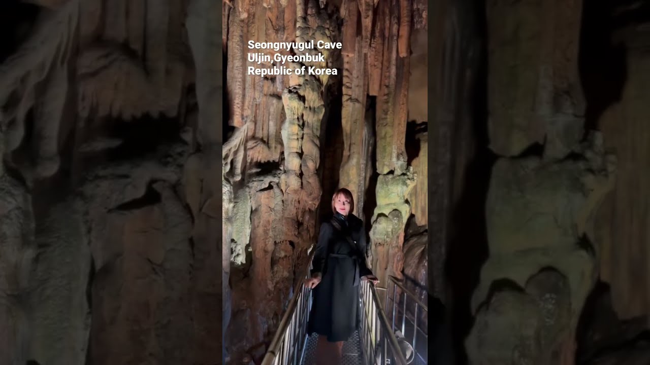 Seongnyugul Cave  A tourist attraction of Korea