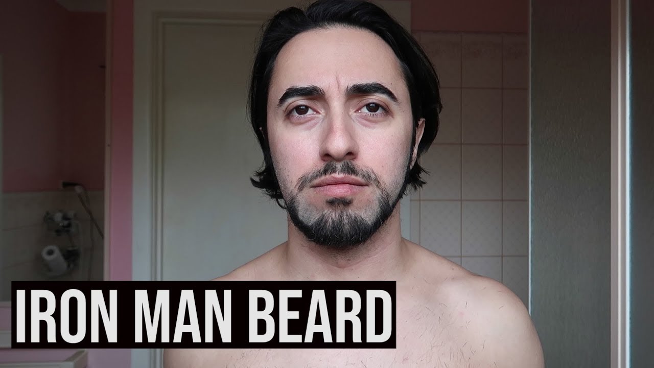 Iron Man Beard Shave   Tony Stark Cosplay