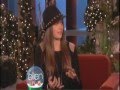 Paris Jackson on the "Ellen" (Degeneres) Show..Thursday, December 15th, 2011