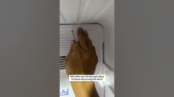 Cách mở ngăn đông tủ lạnh
