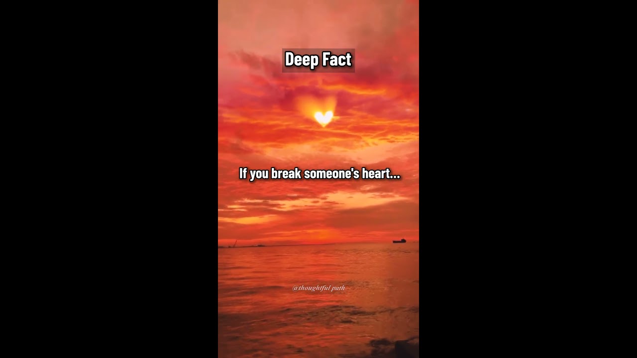 If you break someone's heart... 💔