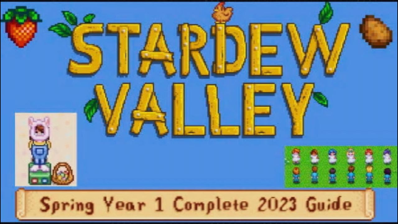 Stardew Valley Spring Year 1 Complete 2023 Guide YouTube stardew-valley-spring-year-1-complete-2023-guide-youtube