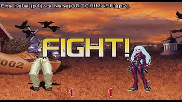 Fightcade | King of Fighters 2002 | Eita Kalai vs Nane (Orochimaru)