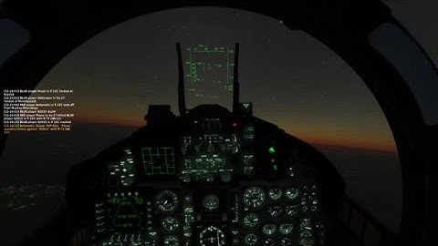DCS F-15C TWS KiLLS NiGHT MuLTiPLaYeR ACTioN