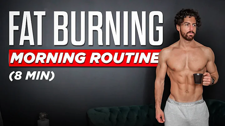 8 MIN FAT BURNING MORNING ROUTINE | Do this every day | Rowan Row