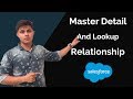 What is master detail  lookup relationship in salesforce  different types of relationship fields