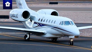 The Impressive Cessna Citation X | Close Up Takeoff at SDL