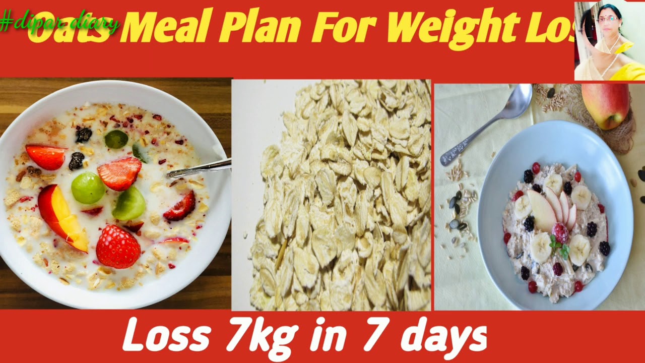 How To Loss Weight Fast With Oats Diet। Loss 7 Kgs in 7 Days - YouTube