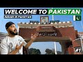 Crossing into pakistan   from india   attari wagah border  indian visiting pakistan