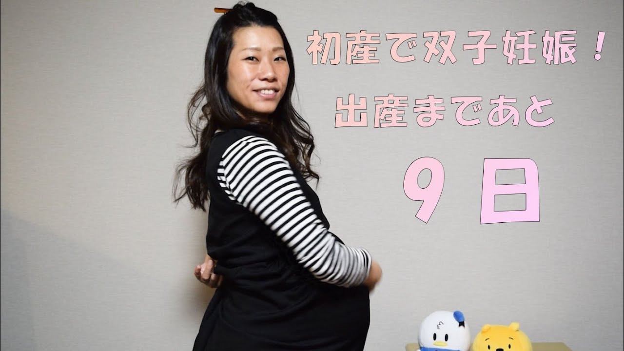 双子妊娠 35週目 自己紹介 出産前の記録 Youtube
