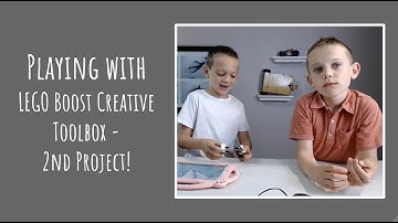 Making the Lego Boost - 2nd Project - Lift Lift and Away!