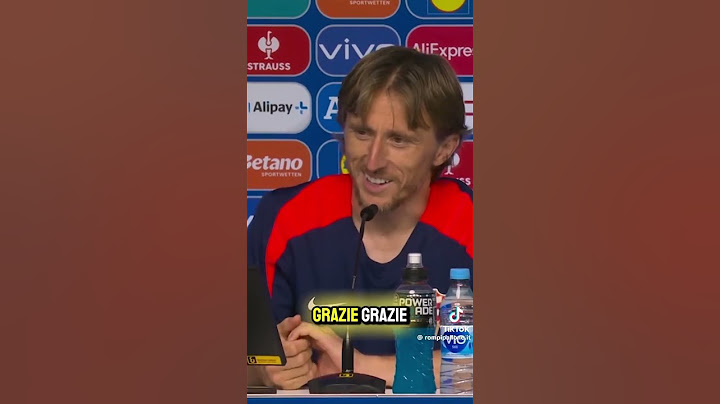 Guardate la reazione di Modric alla domanda di Repice @Rompipallonee
