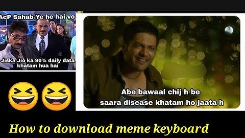How to Enable Meme chat keyboard in any android